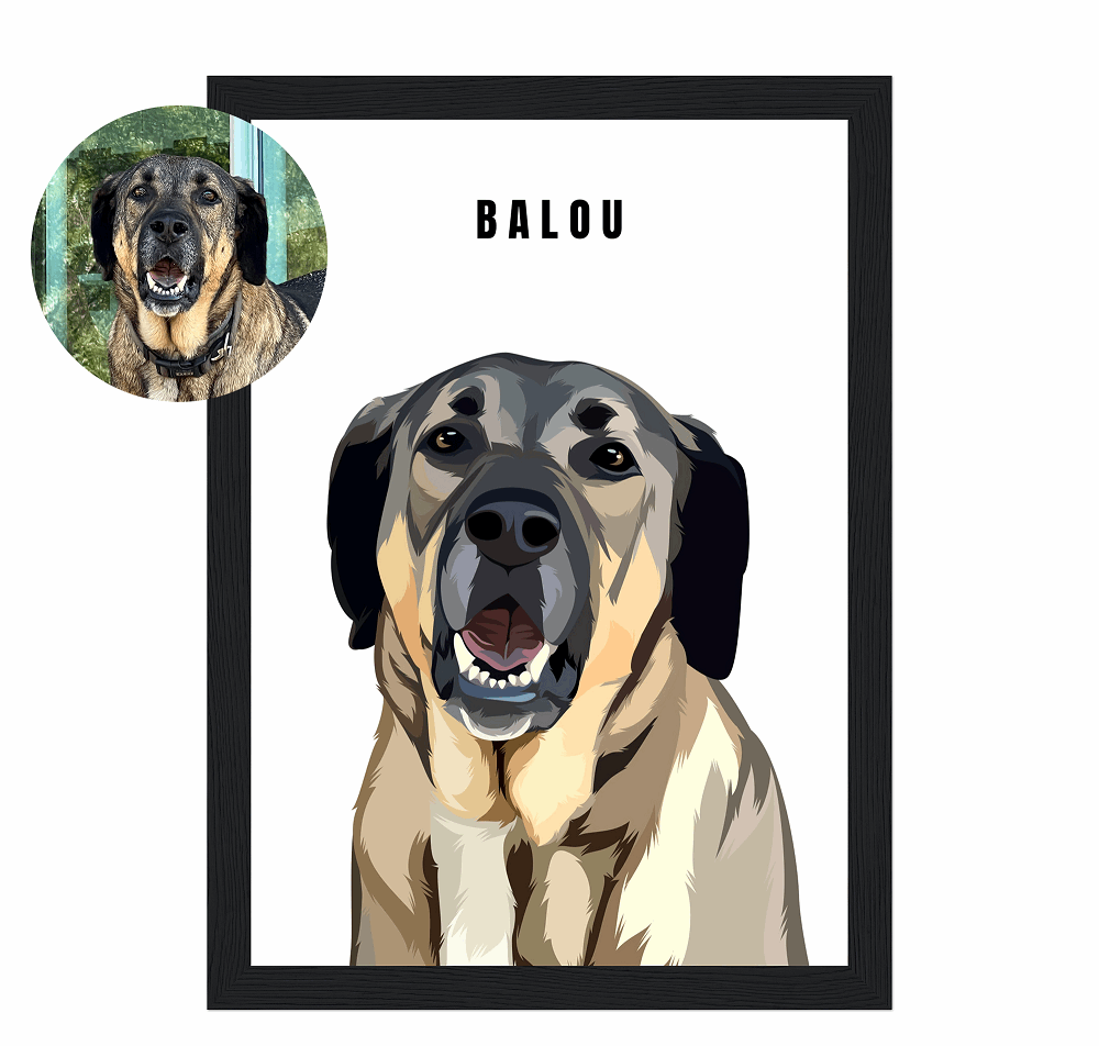 Custom One Pet Portrait